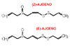 Estructura química de los ajoenos