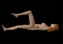 Animación de un movimiento de flexión