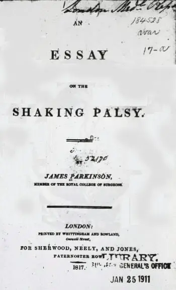 Portada del Libro sobre la Enfermedad de Parkinson