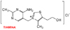 Estructura qumica de la tiamina